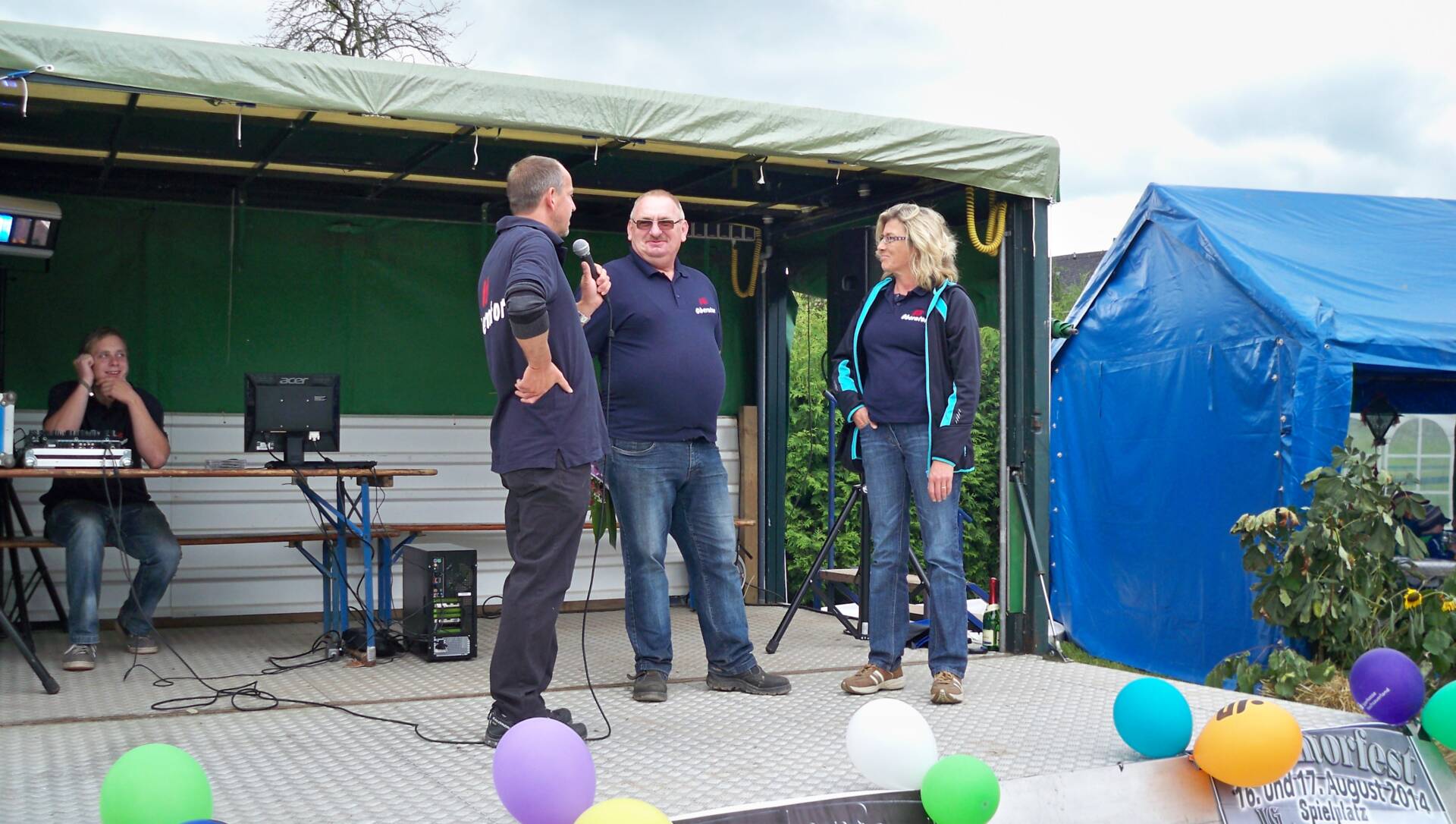 Oberntorfest Medebach Besucher und Helfer